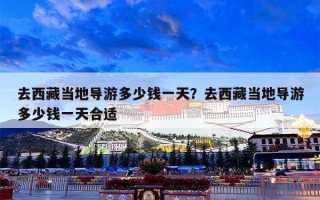 去西藏当地导游多少钱一天？去西藏当地导游多少钱一天合适