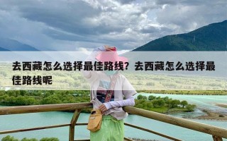 去西藏怎么选择最佳路线？去西藏怎么选择最佳路线呢
