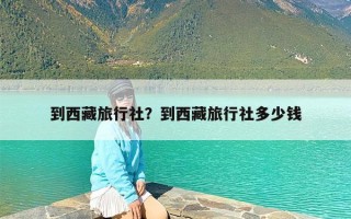到西藏旅行社？到西藏旅行社多少钱