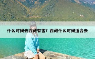 什么时候去西藏有雪？西藏什么时候适合去