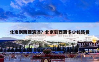 北京到西藏滴滴？北京到西藏多少钱路费