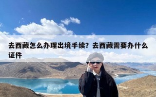 去西藏怎么办理出境手续？去西藏需要办什么证件