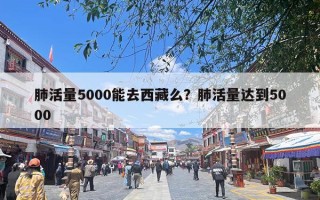 肺活量5000能去西藏么？肺活量达到5000