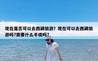 现在是否可以去西藏旅游？现在可以去西藏旅游吗?需要什么手续吗?