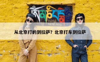 从北京打的到拉萨？北京打车到拉萨