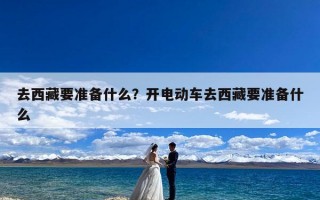 去西藏要准备什么？开电动车去西藏要准备什么