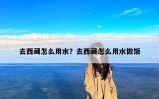 去西藏怎么用水？去西藏怎么用水做饭