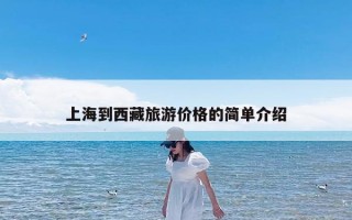上海到西藏旅游价格的简单介绍