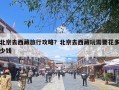 北京去西藏旅行攻略？北京去西藏玩需要花多少钱