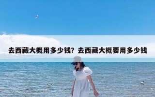 去西藏大概用多少钱？去西藏大概要用多少钱