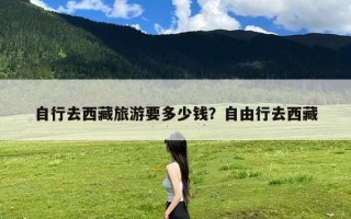 自行去西藏旅游要多少钱？自由行去西藏