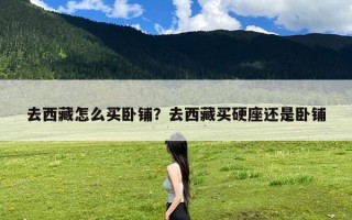 去西藏怎么买卧铺？去西藏买硬座还是卧铺