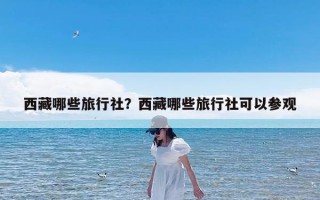 西藏哪些旅行社？西藏哪些旅行社可以参观
