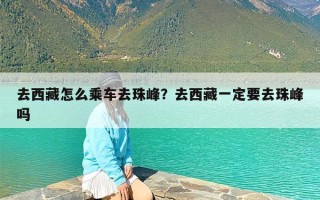 去西藏怎么乘车去珠峰？去西藏一定要去珠峰吗