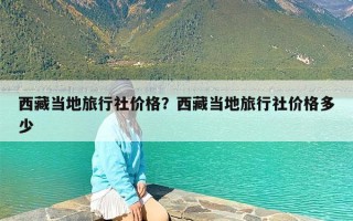 西藏当地旅行社价格？西藏当地旅行社价格多少