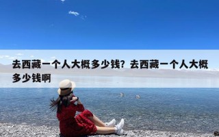 去西藏一个人大概多少钱？去西藏一个人大概多少钱啊