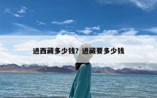 进西藏多少钱？进藏要多少钱