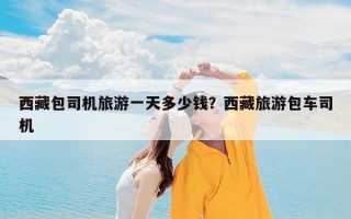 西藏包司机旅游一天多少钱？西藏旅游包车司机